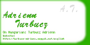 adrienn turbucz business card